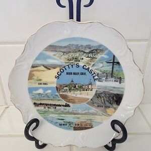 Scotty's Castle Death Valley Souvenir Plate
